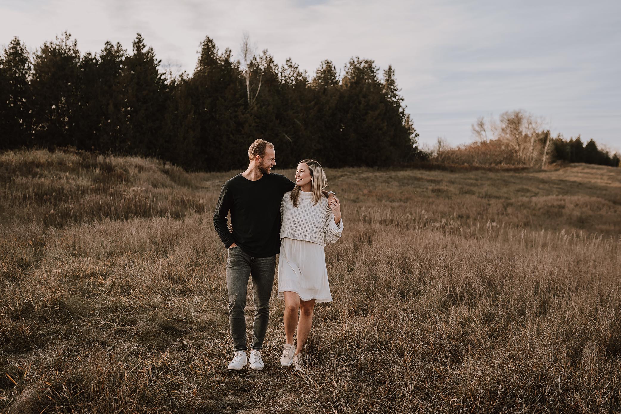 winter cabin elopement