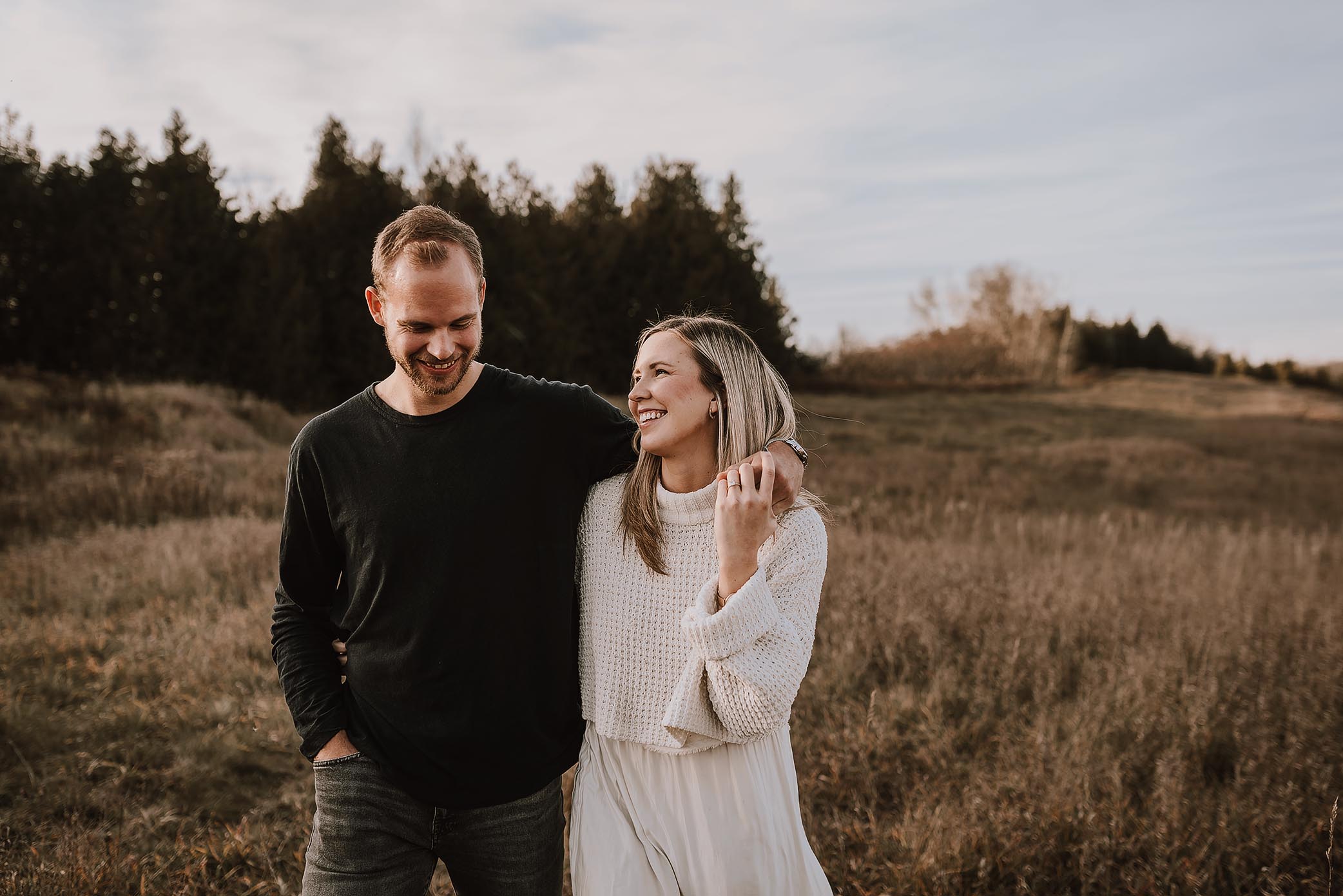 winter cabin elopement