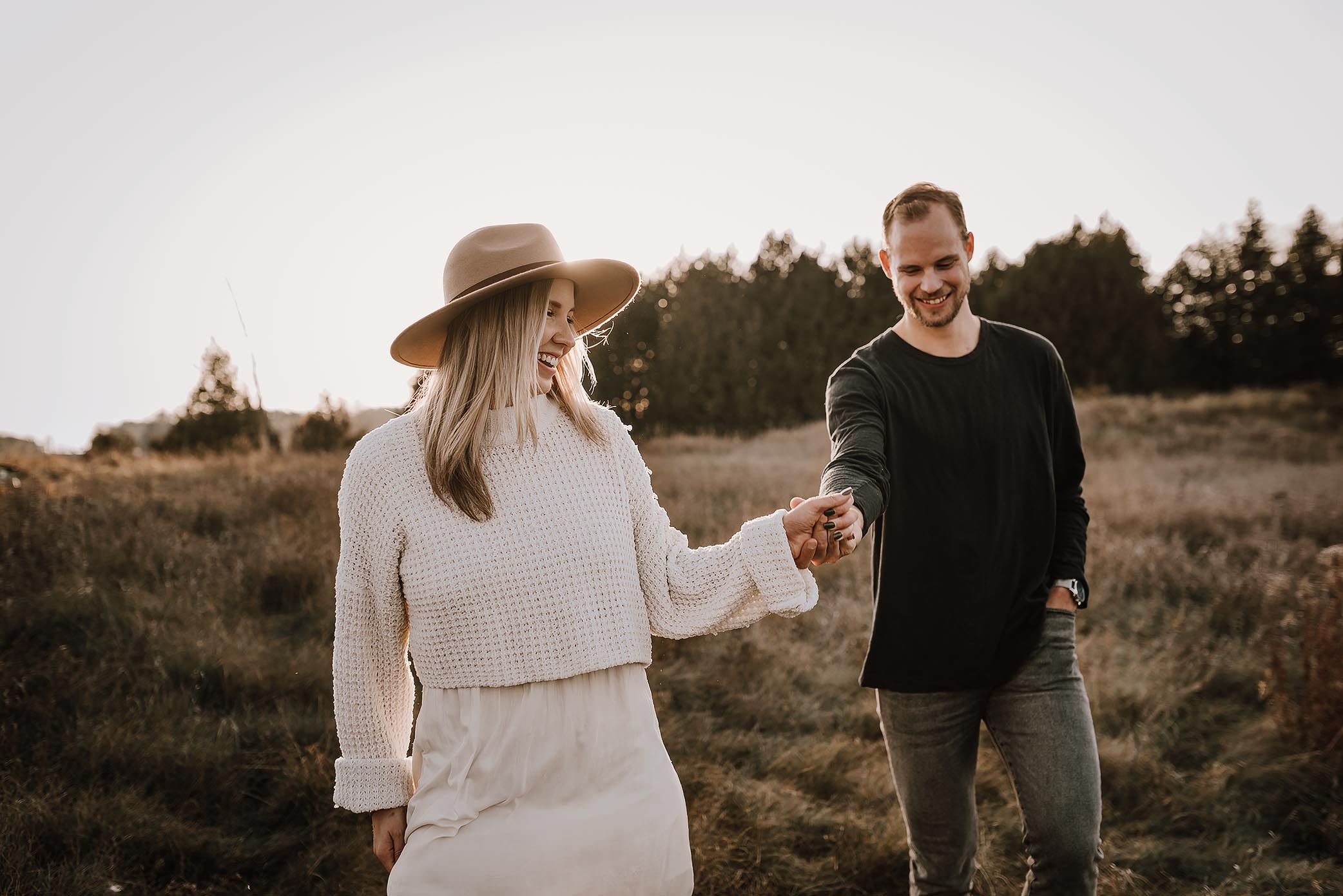 winter cabin elopement