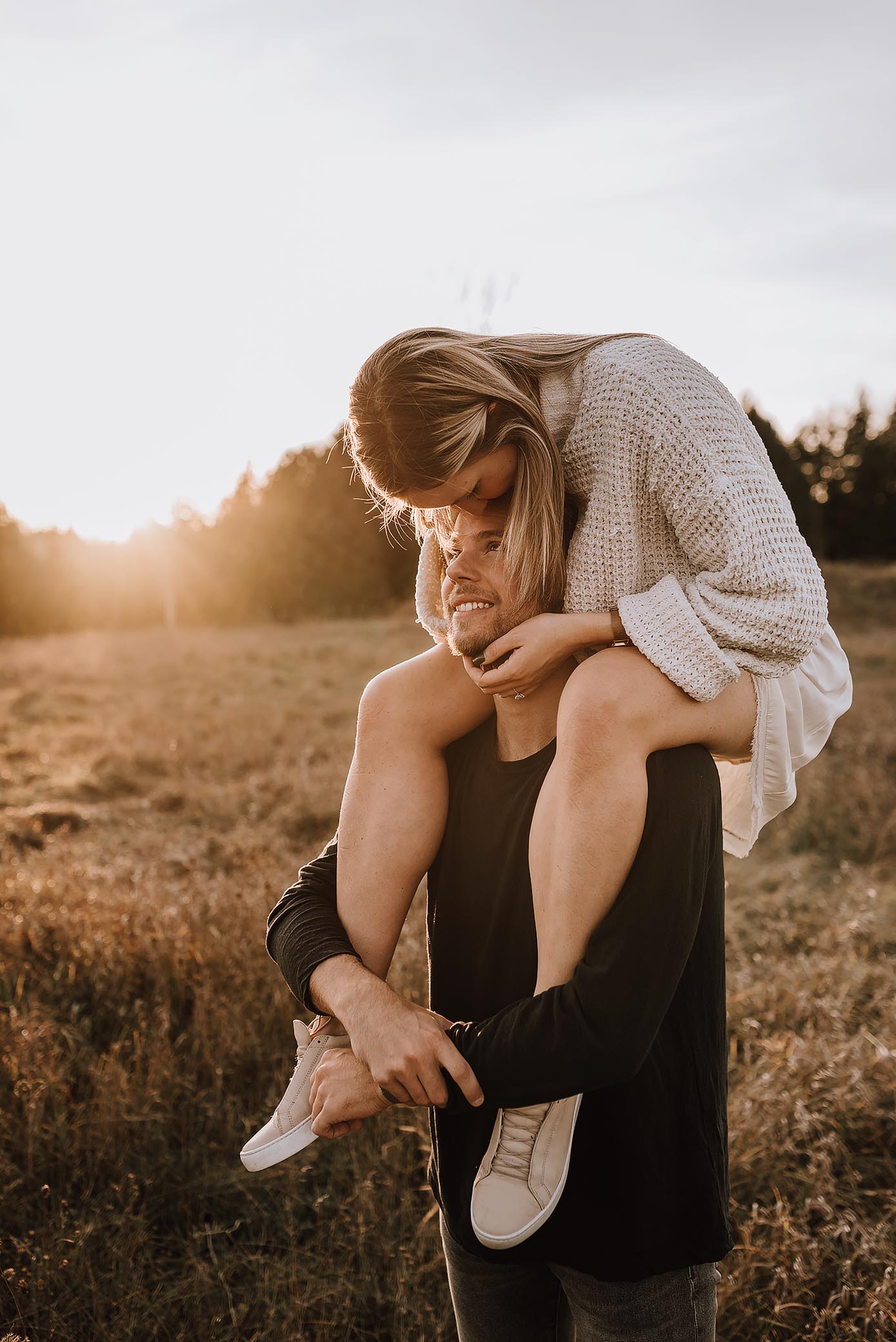 winter cabin elopement