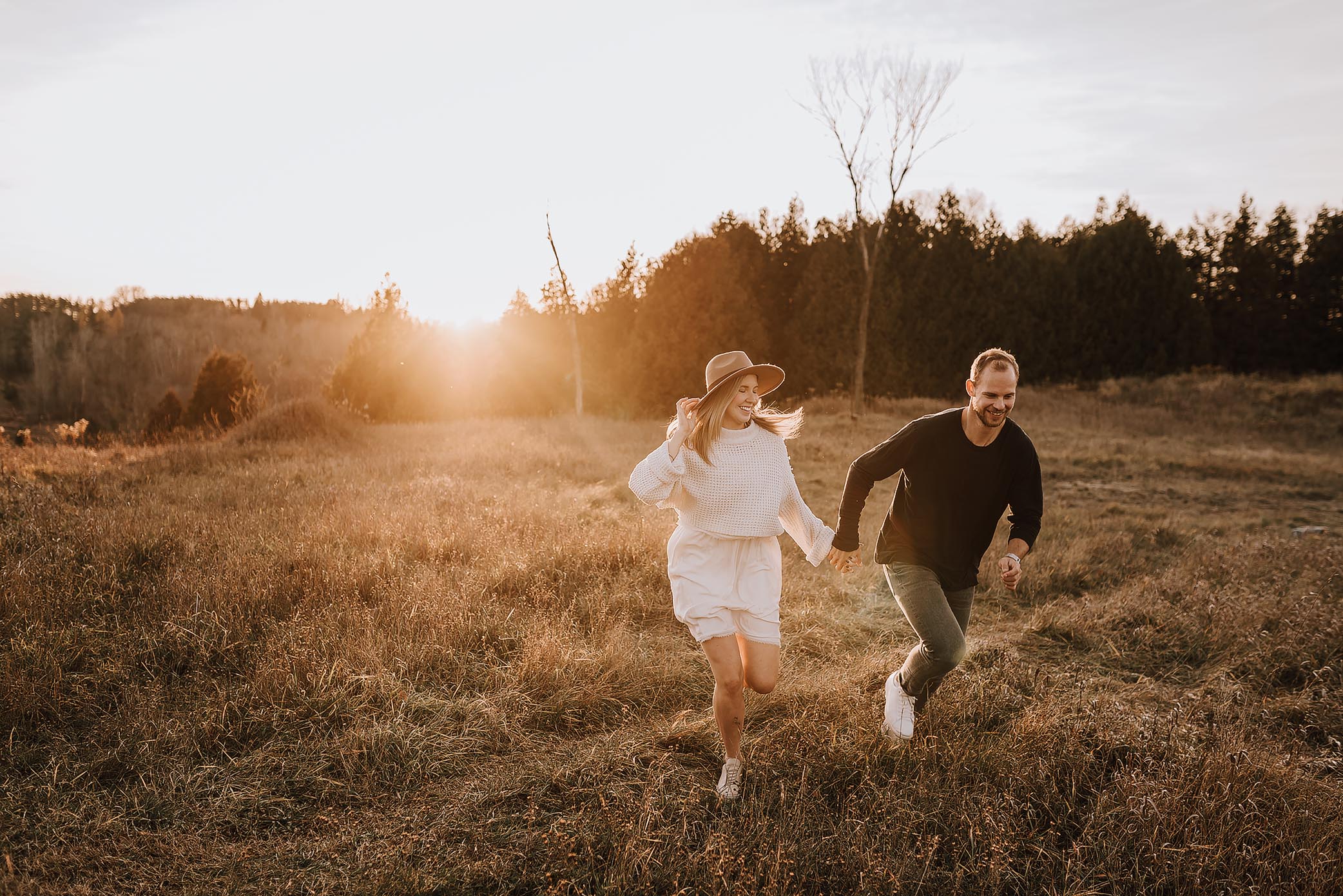 winter cabin elopement