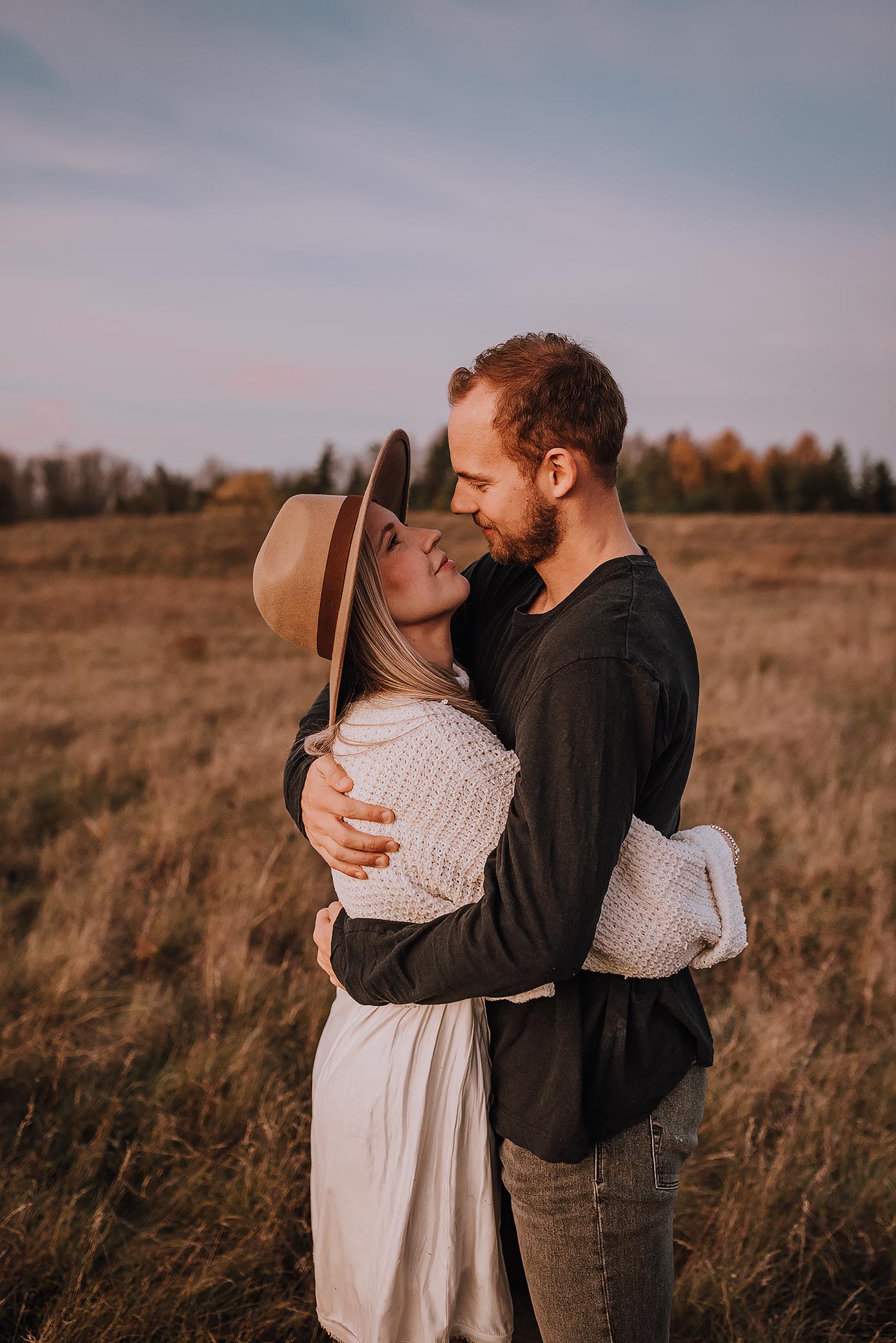 winter cabin elopement