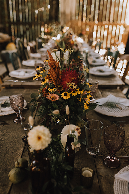 boho barn wedding