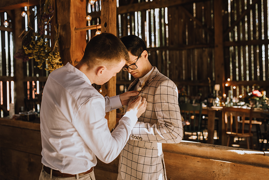 boho barn wedding