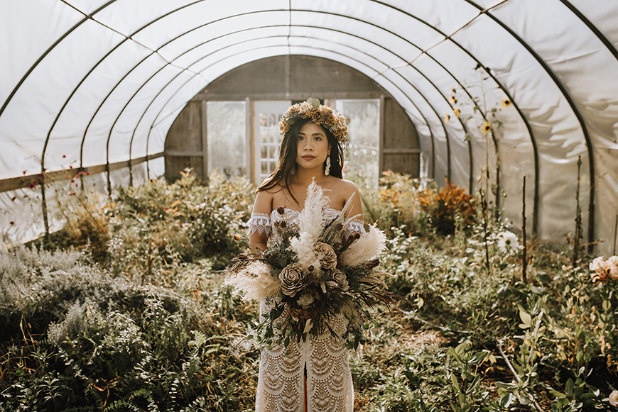 boho barn wedding