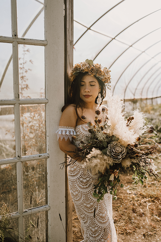 boho barn wedding