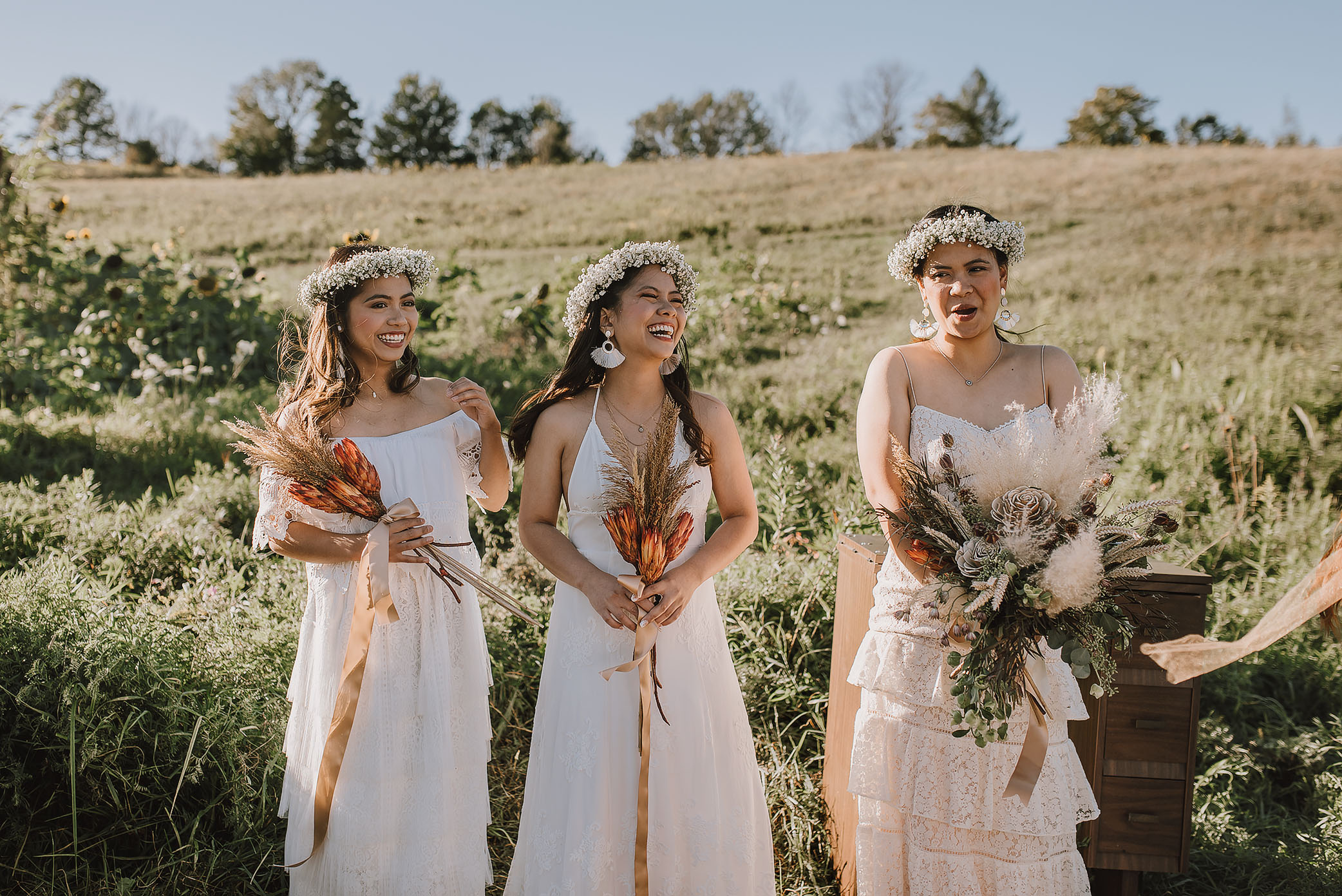 boho barn wedding