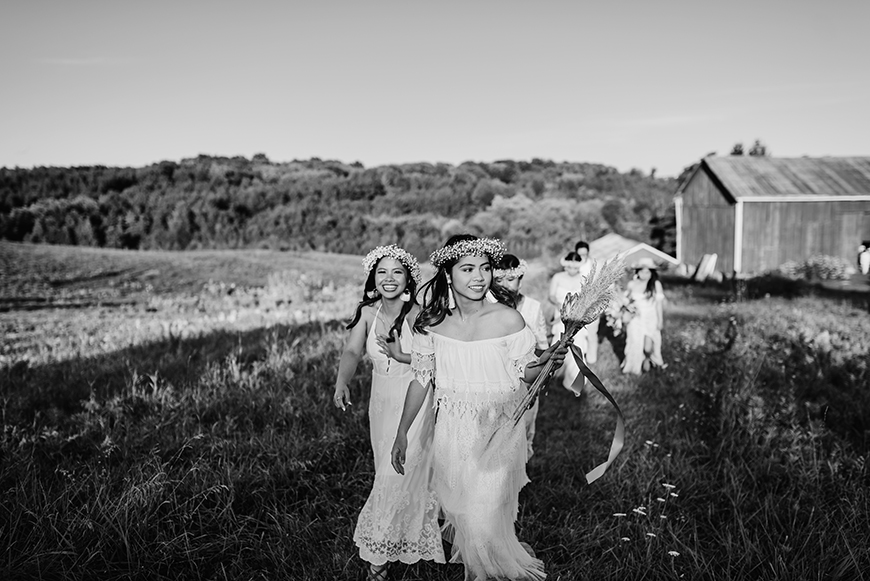 boho barn wedding