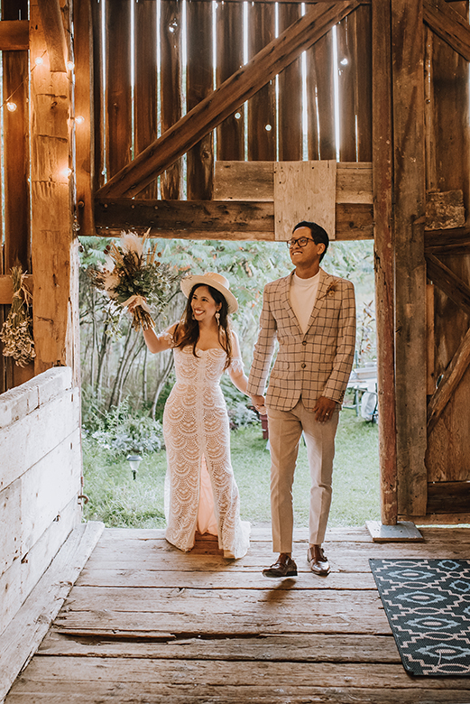 boho barn wedding