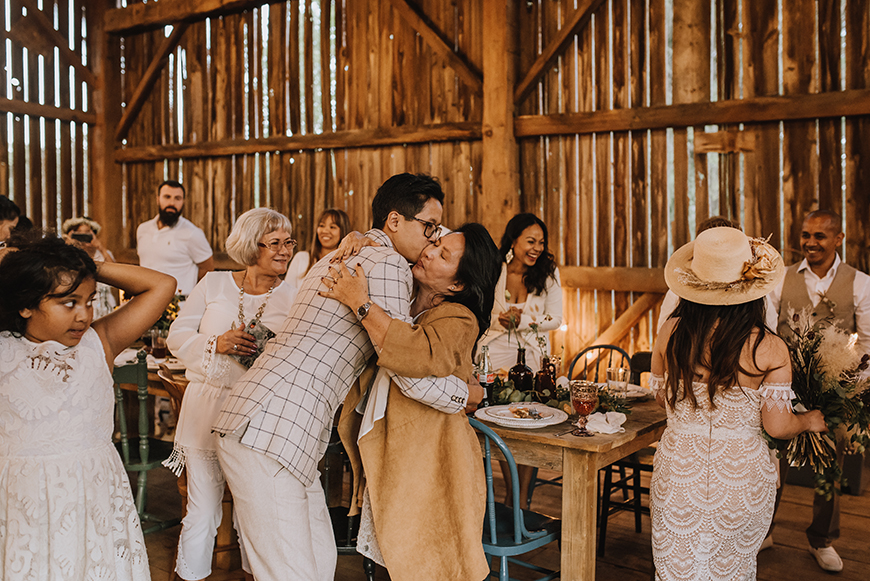 boho barn wedding