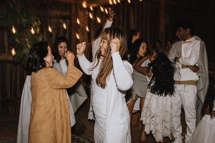 boho barn wedding