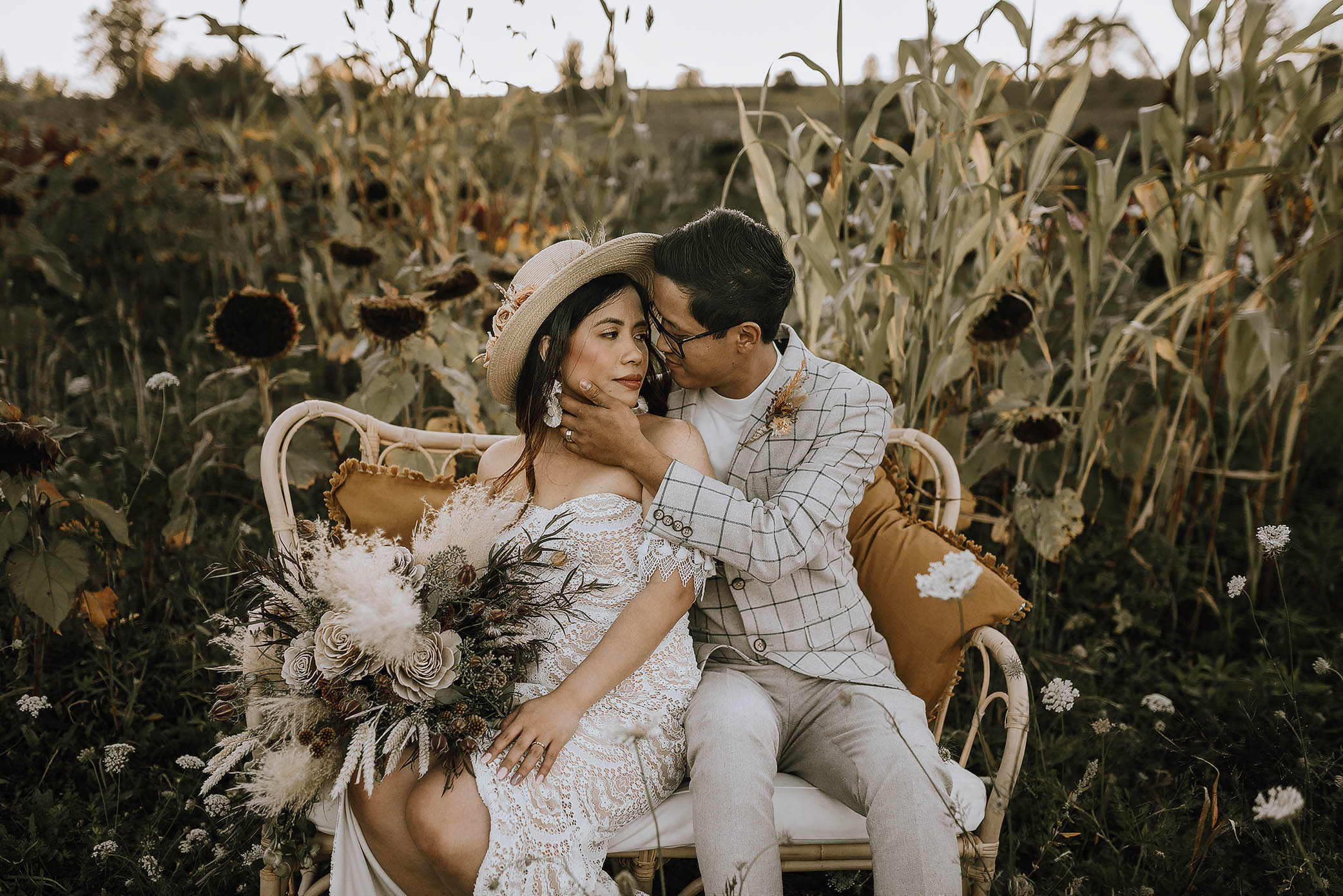 boho barn wedding