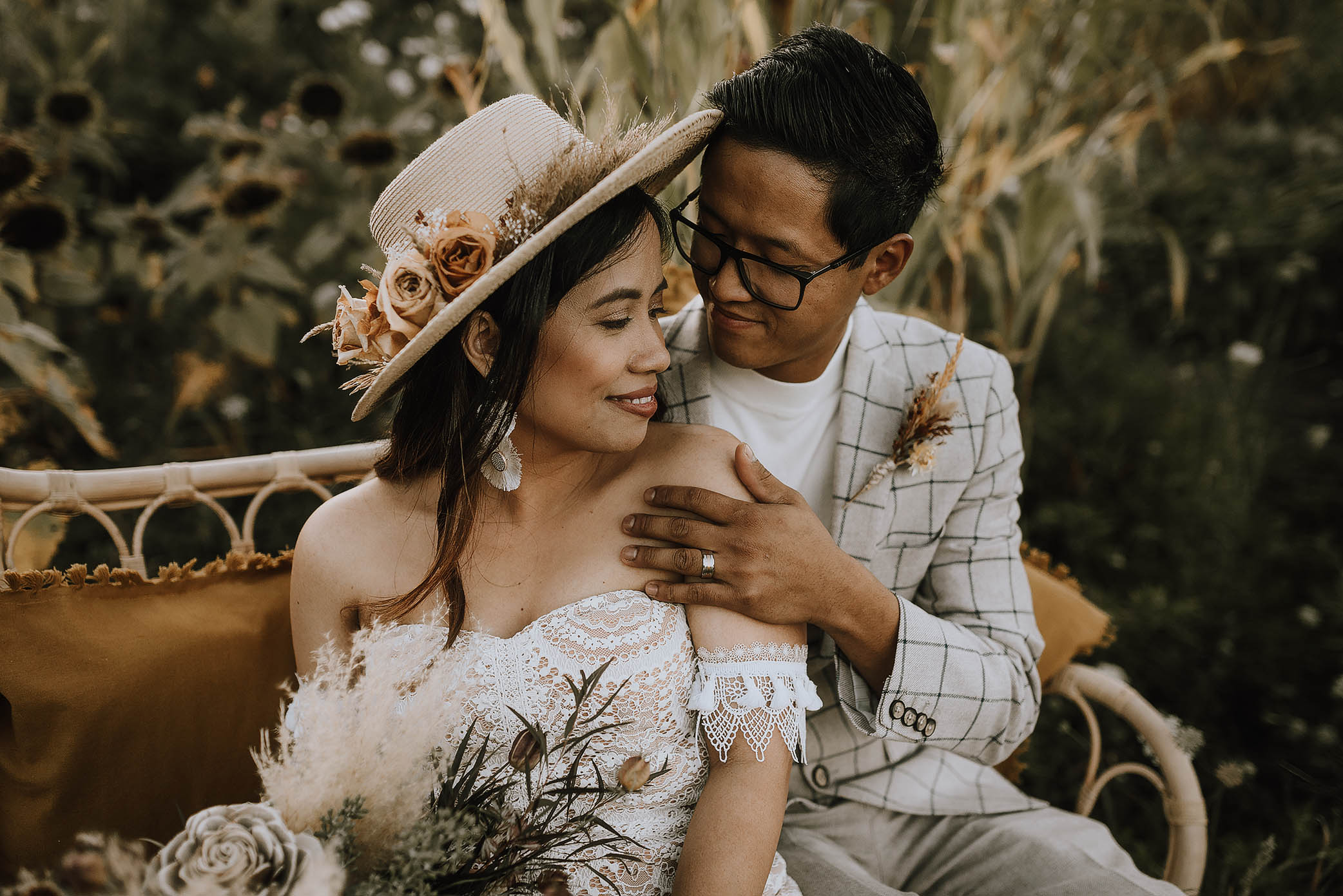 boho barn wedding