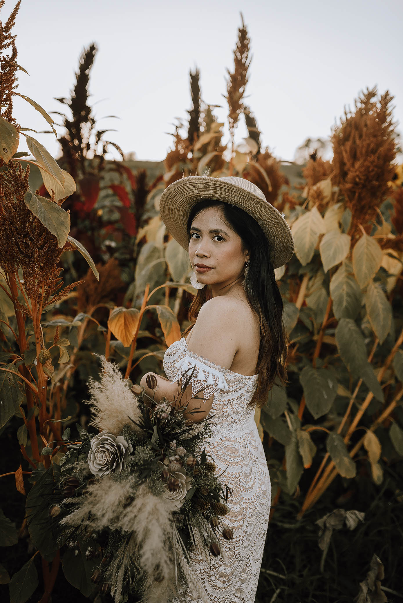 boho barn wedding