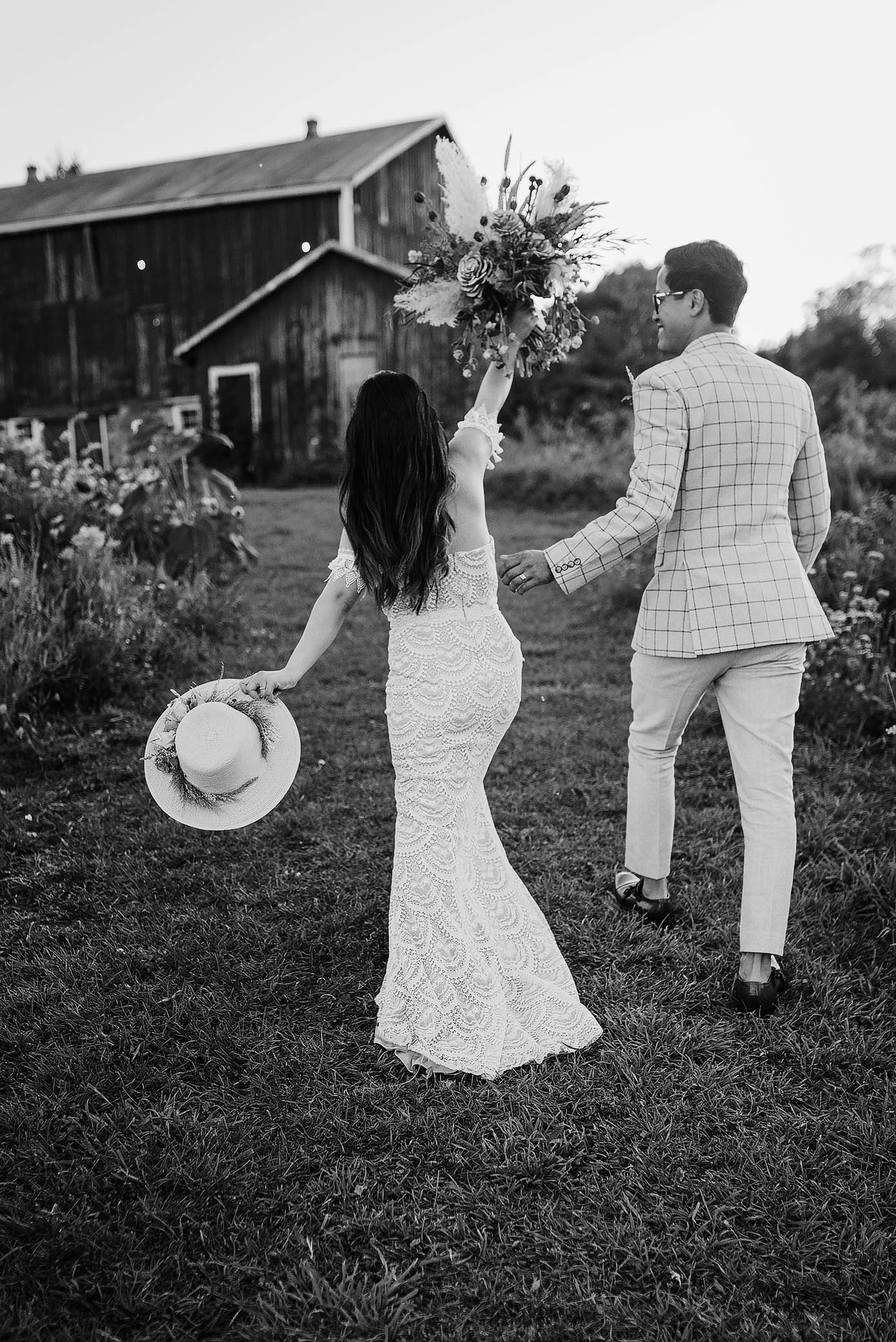 boho barn wedding