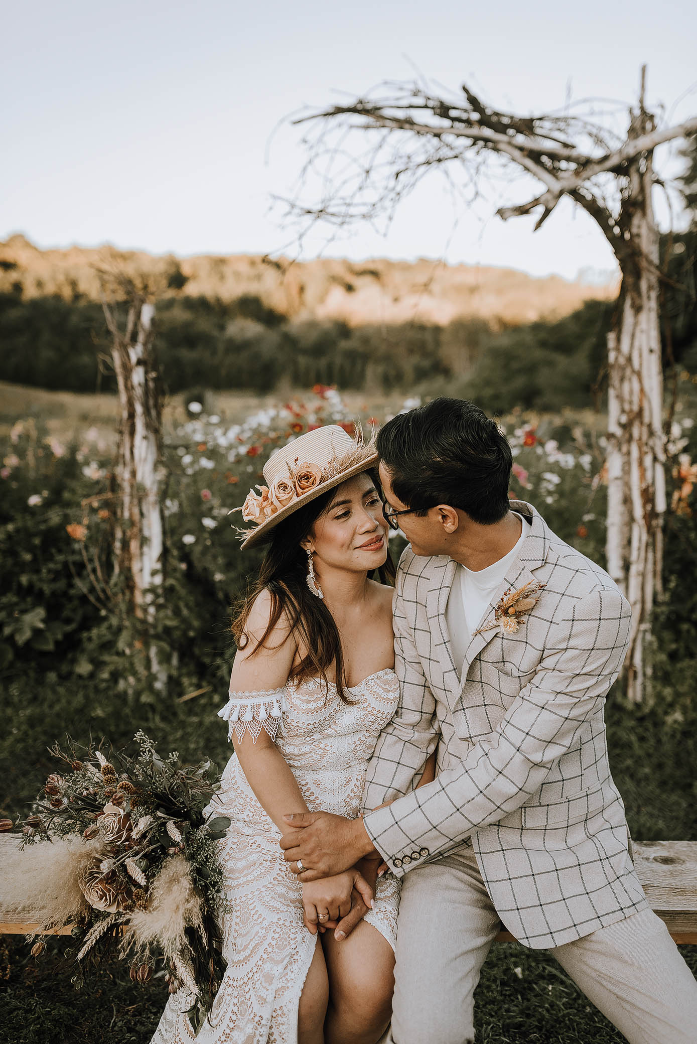 boho barn wedding