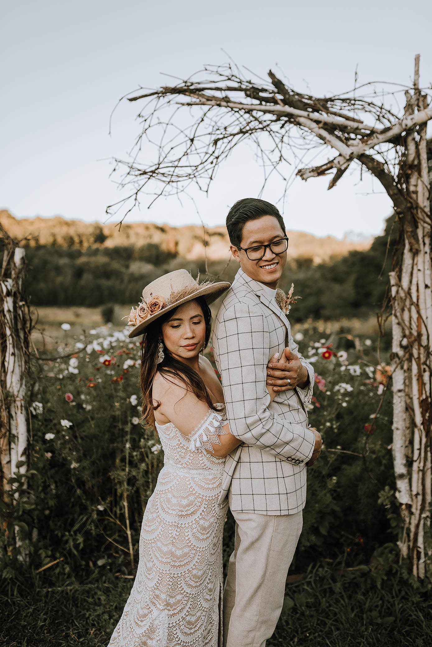 boho barn wedding