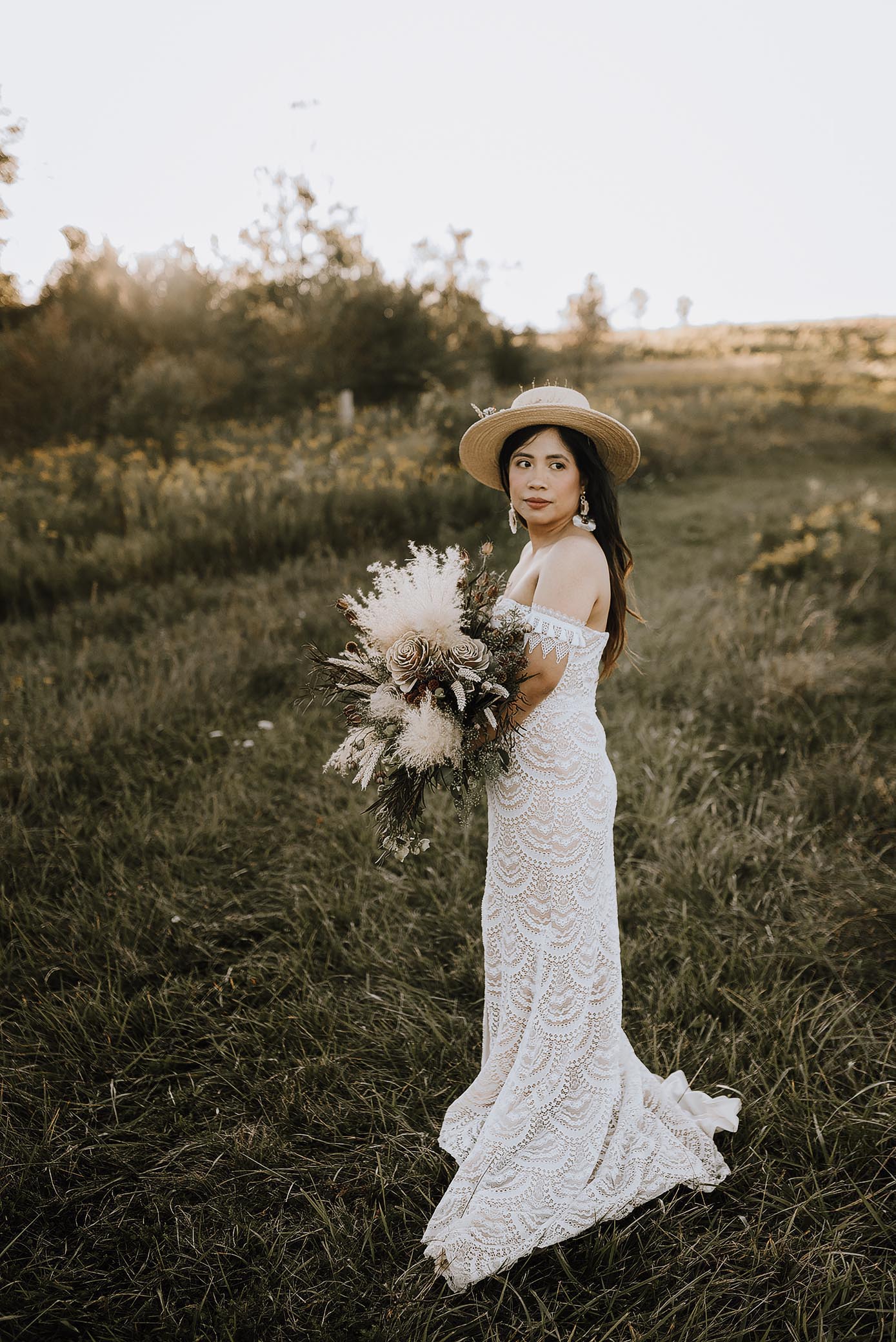 boho barn wedding