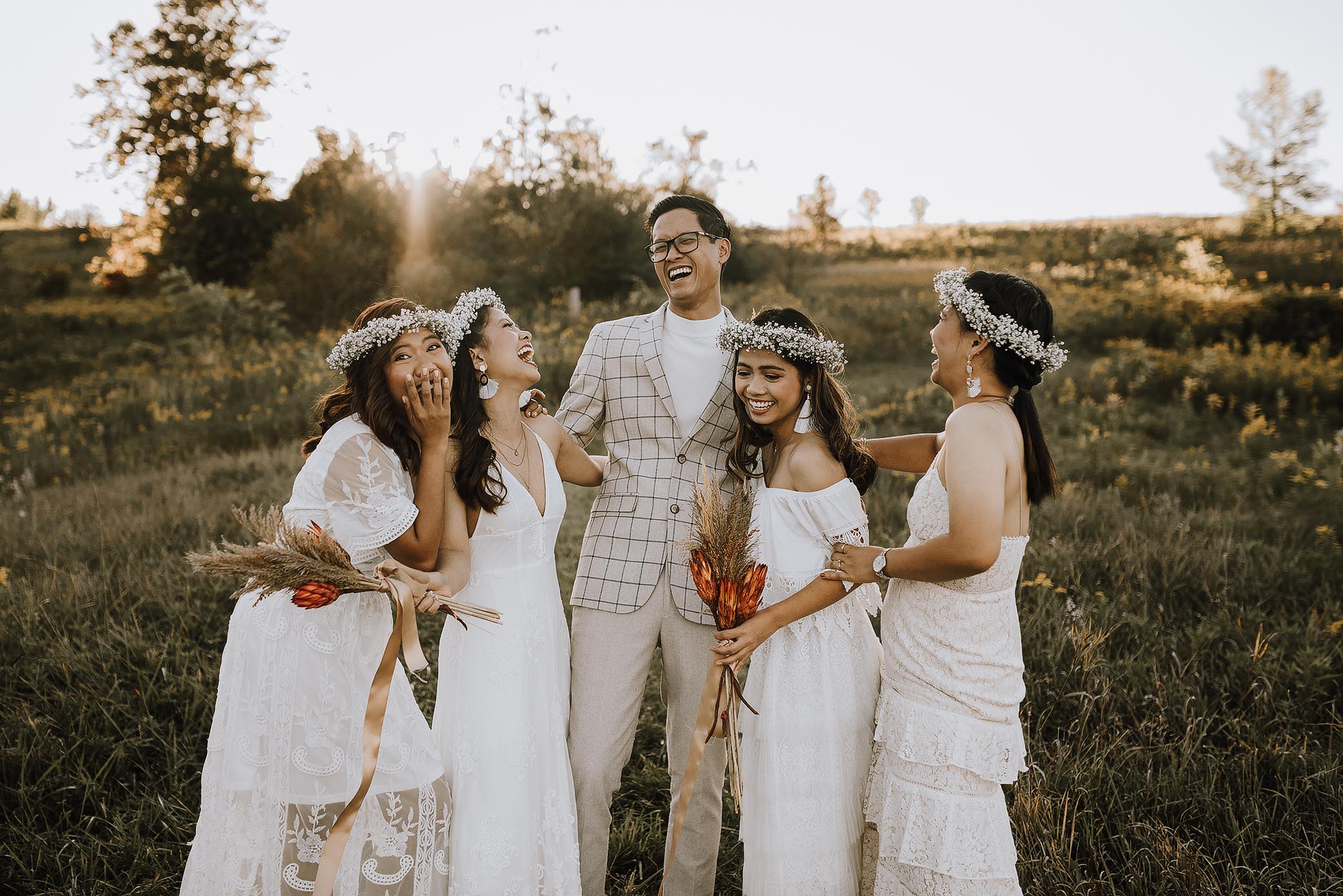 boho barn wedding