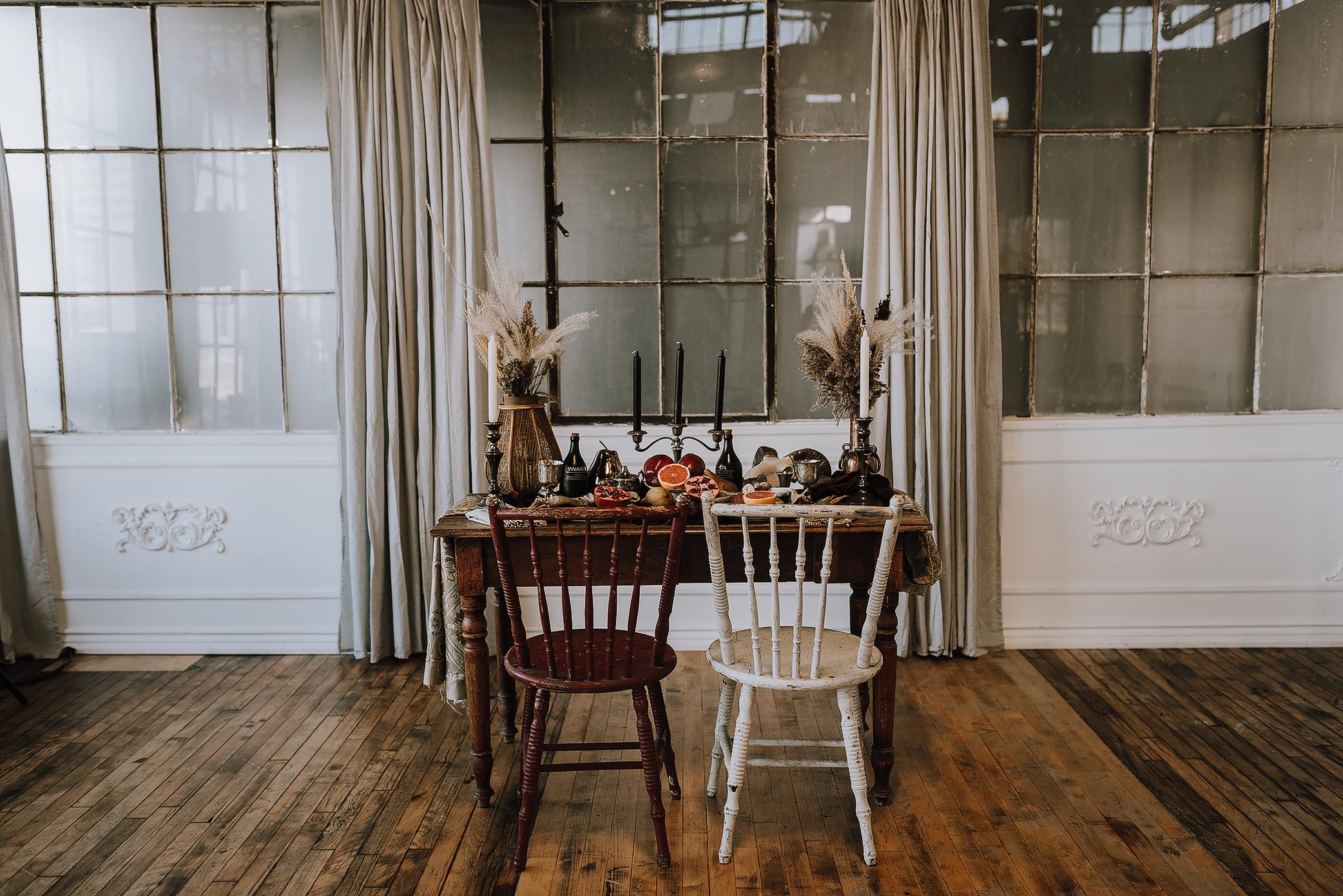 intimate loft elopement