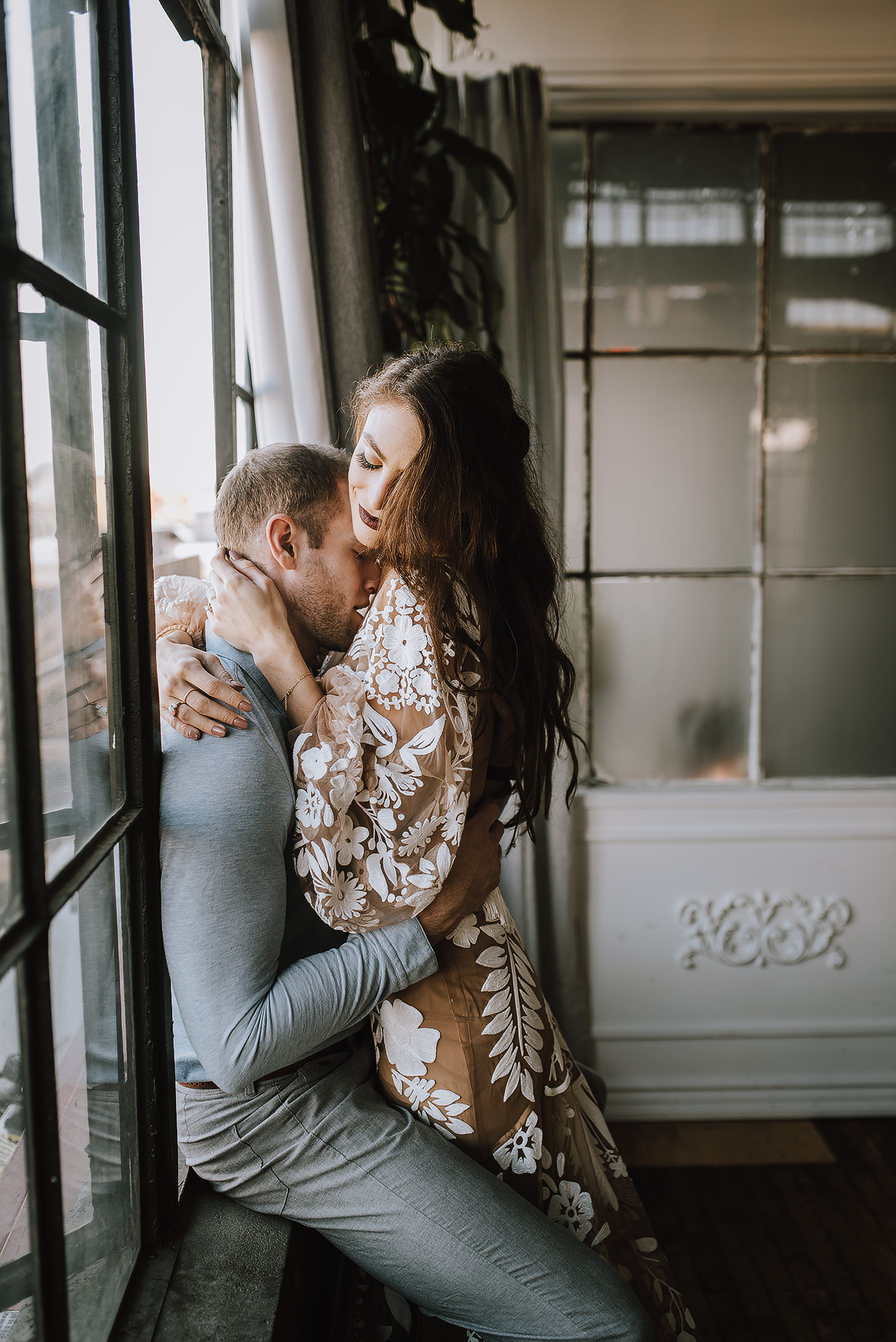 intimate loft elopement